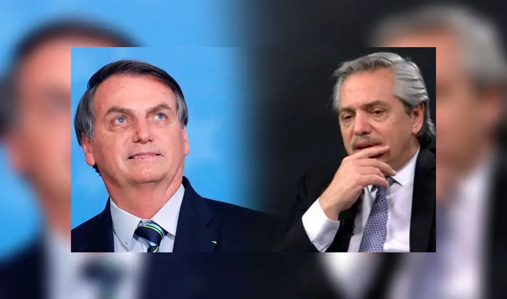 Jair Bolsonaro y Alberto Fernández mantienen una relación tensa por sus diferencias políticas. Foto: Composición Jair Bolsonaro y Alberto Fernández mantienen una relación tensa por sus diferencias políticas. Foto: Composición