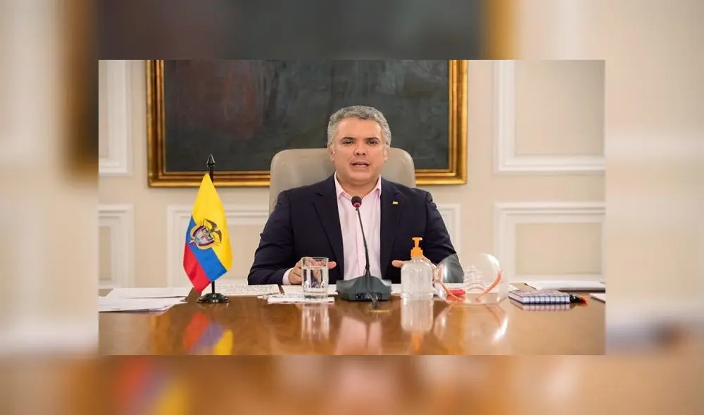 Es fundamental "mantener ese principio de aislamiento hasta el final de la emergencia sanitaria", destacó Iván Duque. Foto: Presidencia de Colombia (EFE)