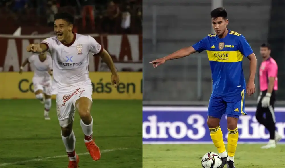 El equipo xeneize jugó por la Copa Argentina y ensayó a Pol Fernández como mediocampista central y a Romero de enganche. Ahora reciben en la Bombonera a Huracán. Foto: composición LR/Instagram de Hucarán/Boca Juniors.