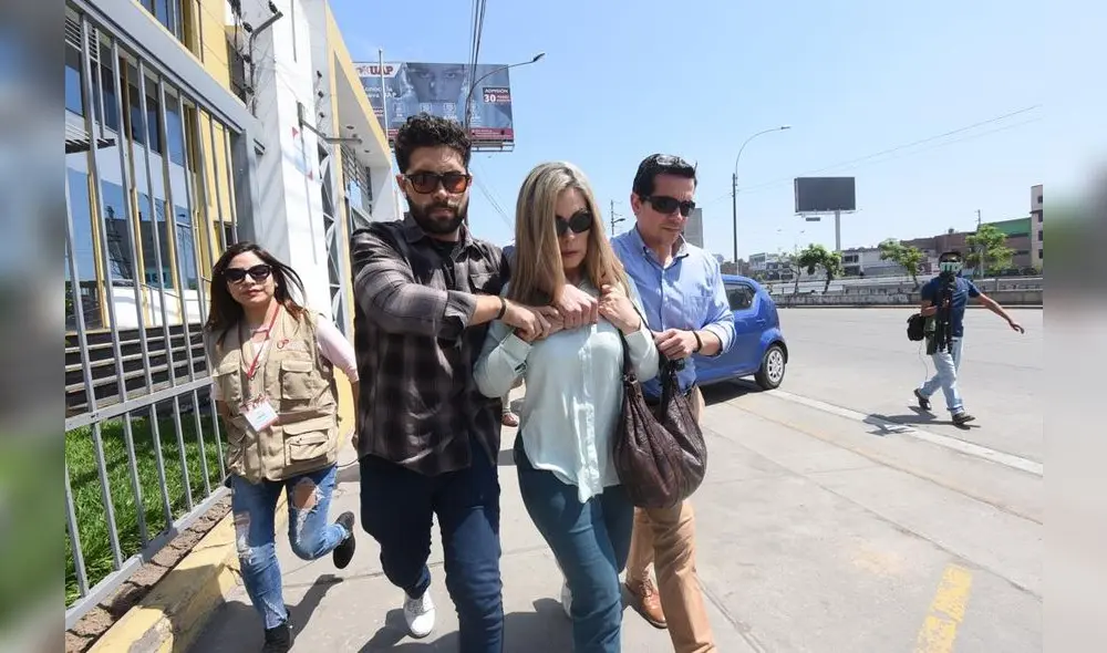 Edwin Donayre recibió visita de su esposa en Requisitorias de la PNP 