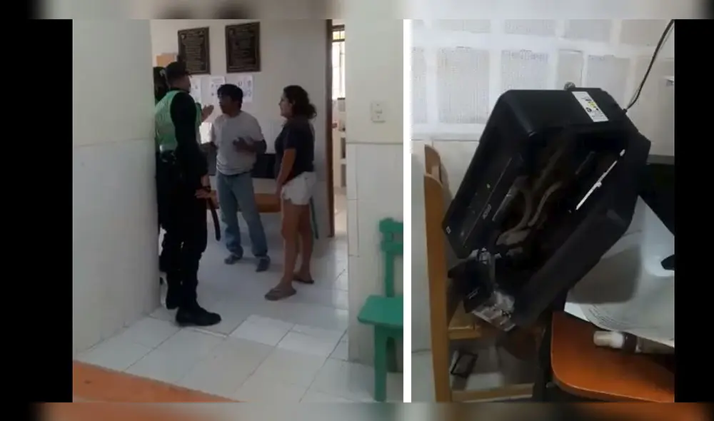 Pareja llegó hasta la Posta de salud de Pucchún en Camaná, causando destrozos. Pareja llegó hasta la Posta de salud de Pucchún en Camaná, causando destrozos.