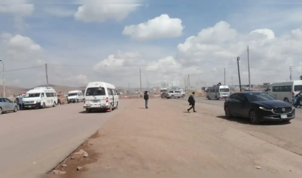 Carretera Juliaca-Puno. Foto: Kleber Sánchez /URPI LR