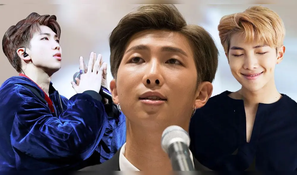 Desliza para ver más fotos de Kim Namjoon de BTS.