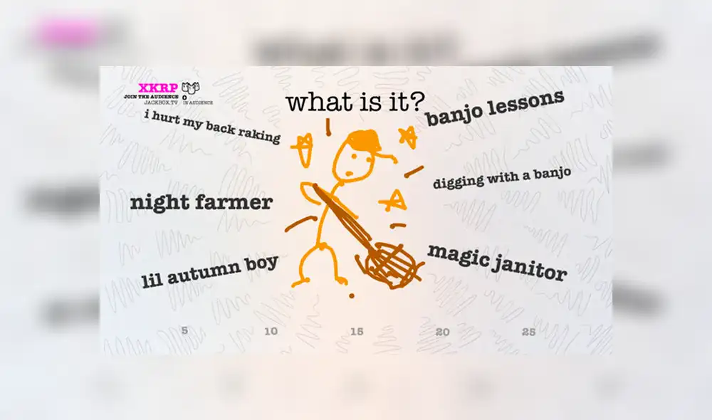 Drawful 2 puede jugarse usando tu teléfono o tablet como mando (y papel de dibujo) en él debes adivinar los dibujos de los demás en una especie de 'charada'.