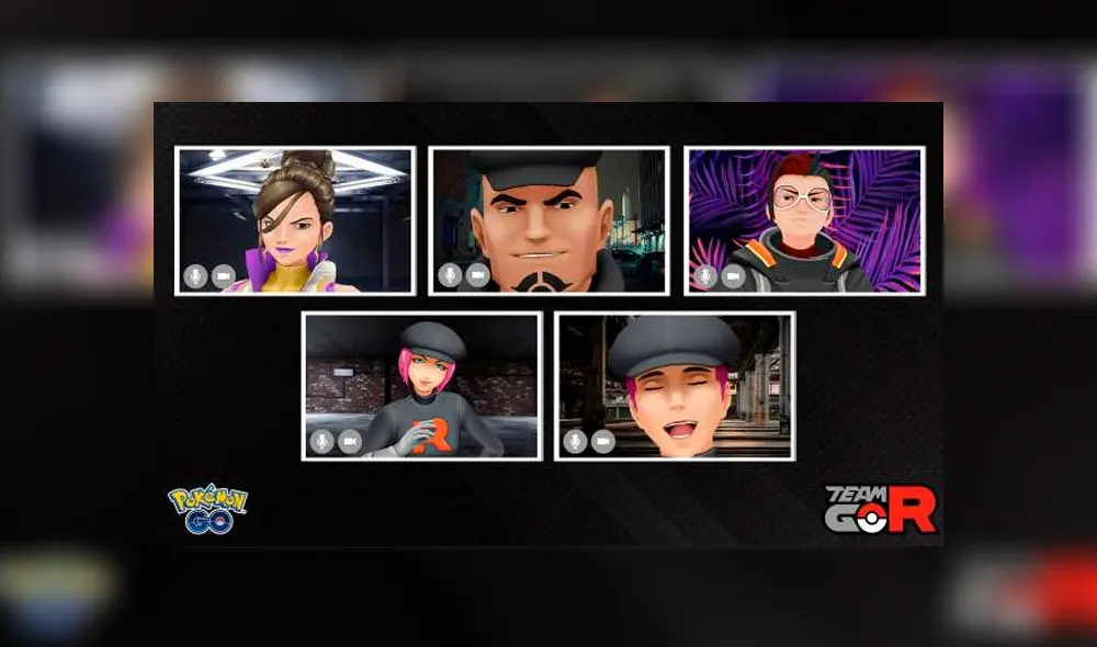 Los entrenadores podrán encontrar a Sierra, Cliff y Arlo pilotando un globo del Team GO Rocket.