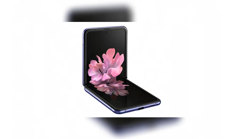 A diferencia del Galaxy Fold, el nuevo Galaxy Z Flip se plegará de forma horizontal para hacerse más compacto.