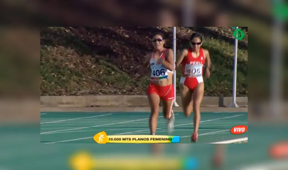 Inés Melchor y Gladys Tejeda logran medalla de oro y plata en 10 mil metros planos