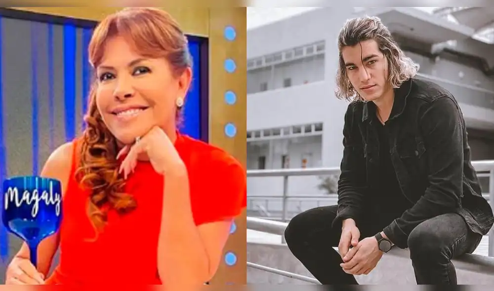 La conductora de Magaly TV: La Firme terminó abruptamente la entrevista con el modelo. (Foto: La República) La conductora de Magaly TV: La Firme terminó abruptamente la entrevista con el modelo. (Foto: La República)