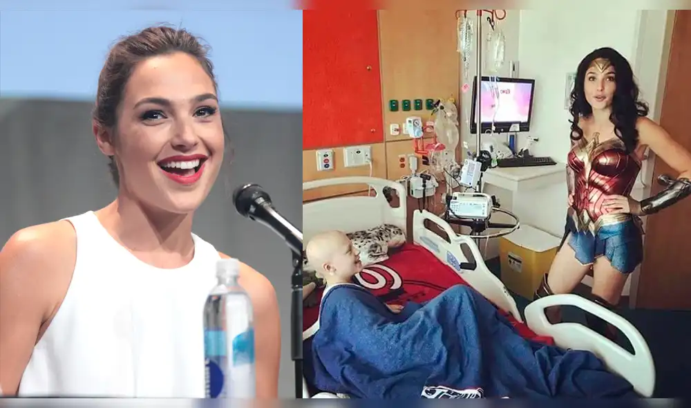 Gal Gadot visita a niños con cáncer vestida de "Wonder Woman" [FOTOS]