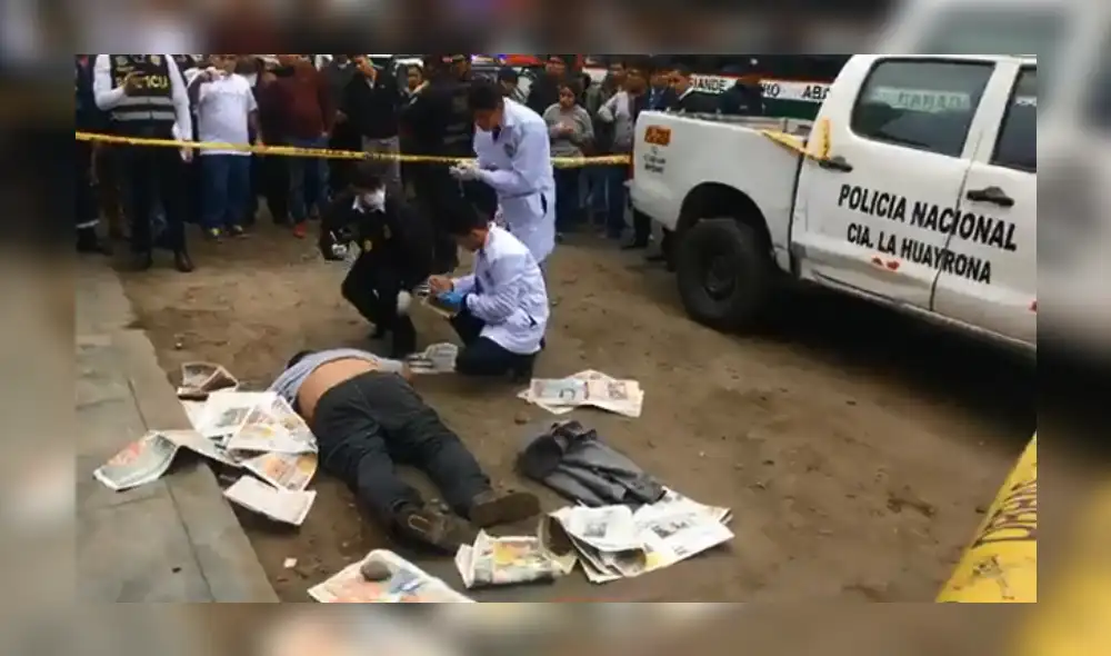 San Juan de Lurigancho: Abandonan cadáver de hombre en la vía pública