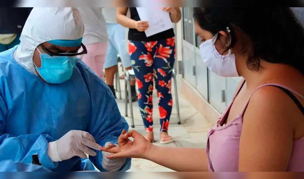 Un total de 500 personas se sometieron a la prueba del coronavirus en Moshoqueque. Un total de 500 personas se sometieron a la prueba del coronavirus en Moshoqueque.