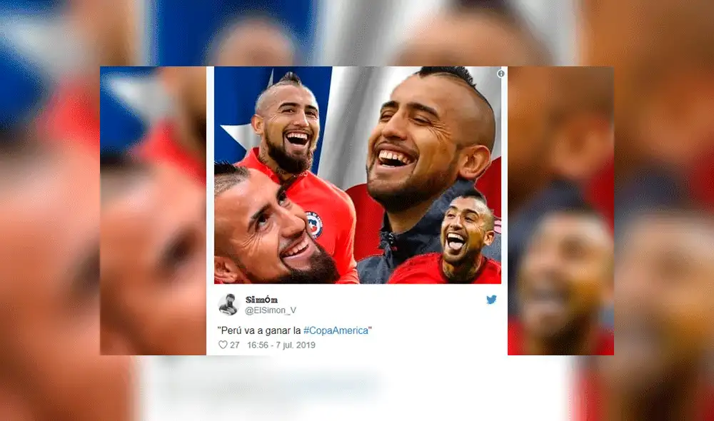 Chilenos crearon memes virales tras derrota peruana. Foto: Internet