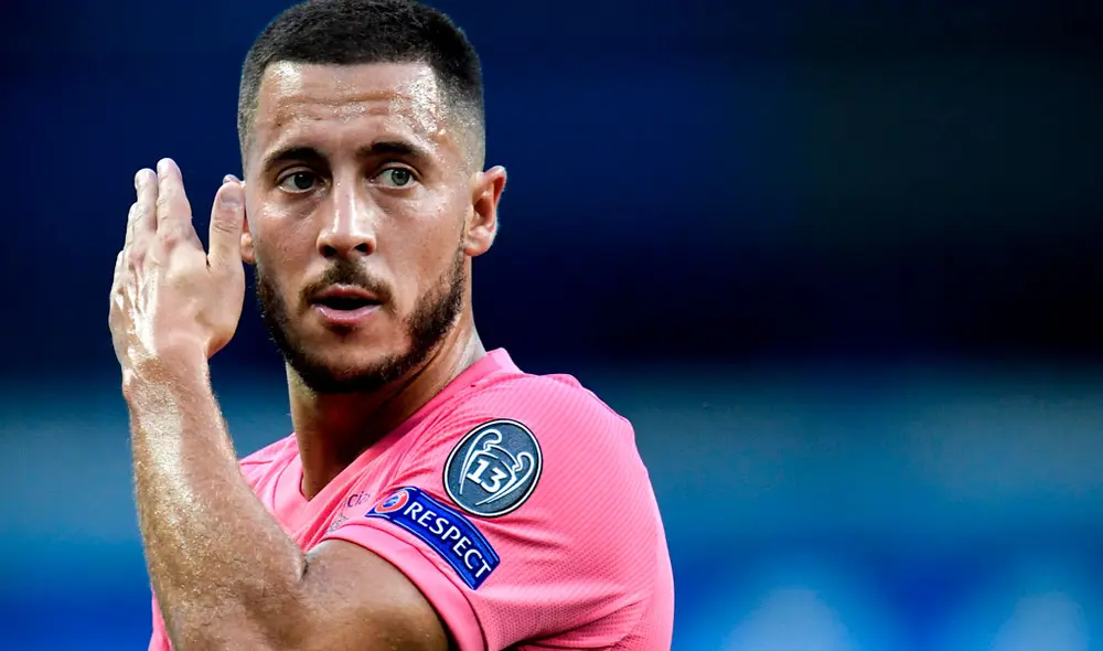 Eden Hazard llegó a mediados del año pasado al Real Madrid. Foto: Peter Powell / POOL