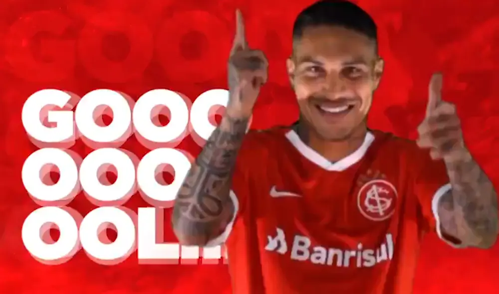 Paolo Guerrero marcó un doblete en el partido entre Internacional y Fortaleza por la jornada 34 del Brasileirao 2019. | Foto: @SCInternacional
