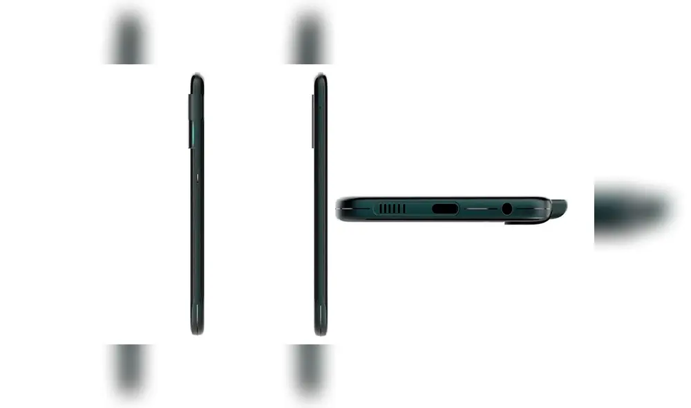 El mecanismo motorizado de la cámara frontal presentado por Oppo estaría instalado en el lateral del teléfono.