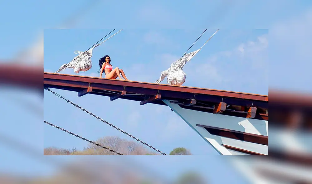 Kim Kardashian reta la censura de Instagram en diminuto bikini  [VIDEO]