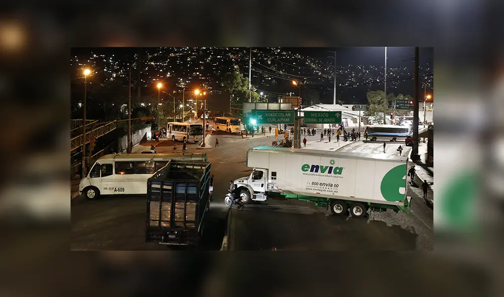 Los manifestantes bloquearon al menos seis cruceros viales. Foto: Difusión. Los manifestantes bloquearon al menos seis cruceros viales. Foto: Difusión.