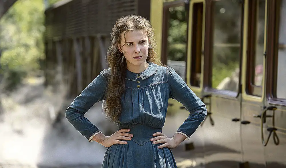 Personaje. Millie Bobby Brown como Enola Holmes.