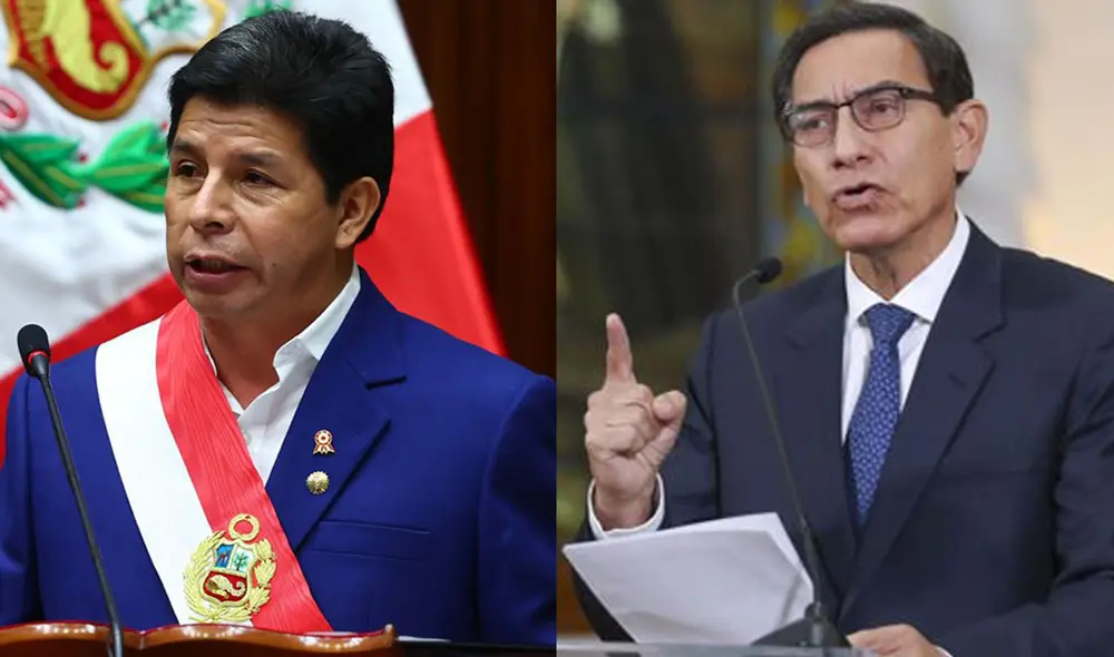 Pedro Castillo cerró el Congreso de la República esta mañana. Foto: composición LR/ Presidencia