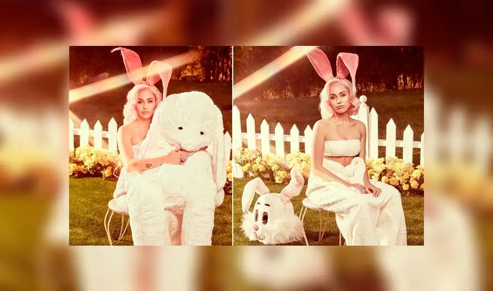 Miley Cyrus celebra de manera sensual la Pascua [VIDEOS]