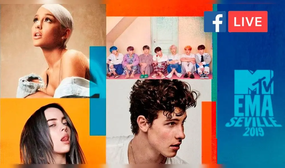 MTV EMA Sevilla 2019 EN VIVO: Sigue aquí la alfombra roja y toda la premiación MTV EMA Sevilla 2019 EN VIVO: Sigue aquí la alfombra roja y toda la premiación
