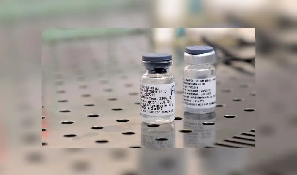 Inyectable contra el VIH desarrollado en Francia. Foto: AFP