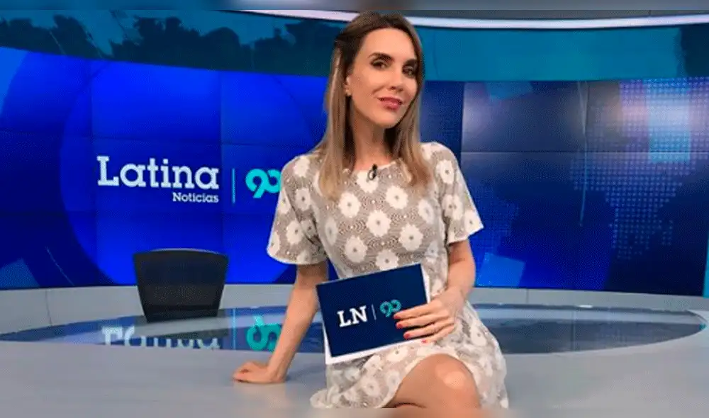 Juliana Oxenford sufrió accidente antes de su programa en Latina [VIDEO]