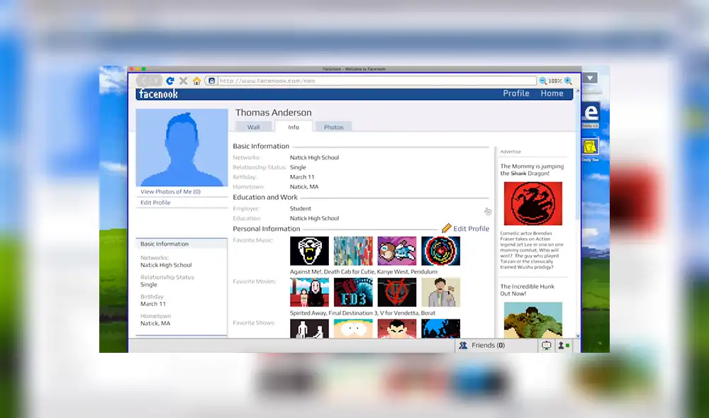 Crea una cuenta de Facebook 2008 gracias a este nuevo videojuego [FOTOS Y VIDEO]