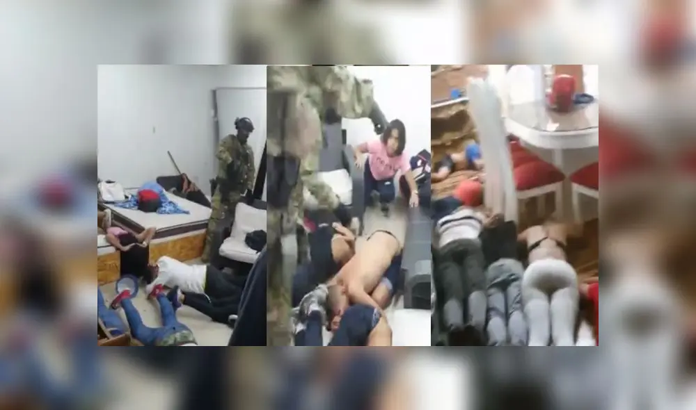 Ninguna de las personas usaba mascarilla ni respetaban el metro de distancia. (Foto: Capturas de video / América Noticias)