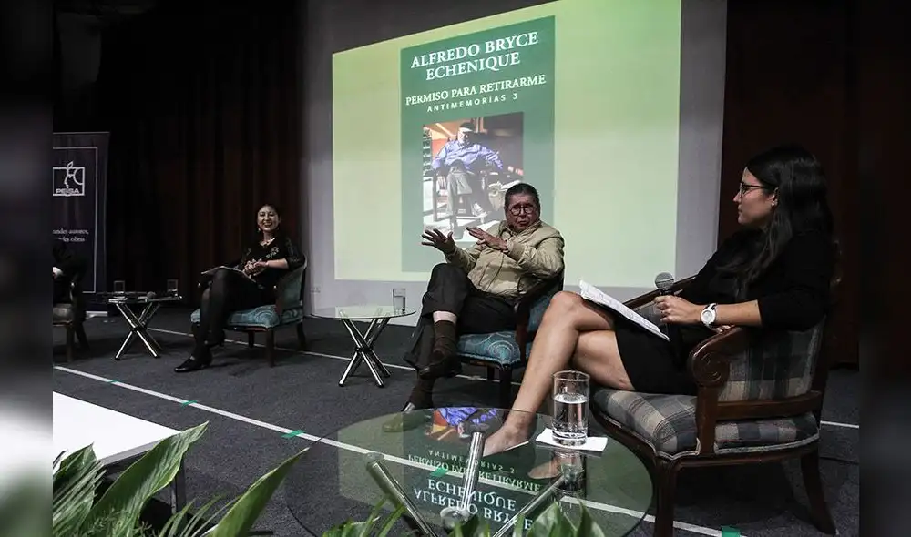 Alfredo Bryce Echenique presento su último libro “Permiso para retirarme. Antimemorias 3” [FOTOS]