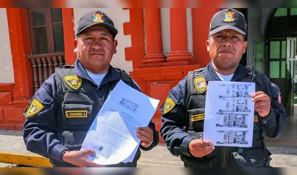 Serenos devuelven S/ 1 500 que hallaron en la vía pública.