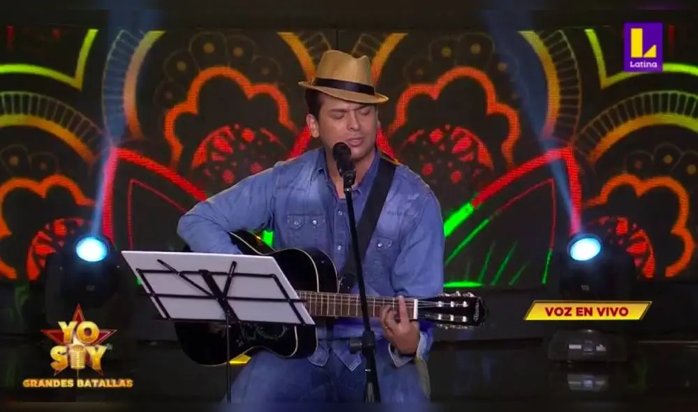 Con la conocida canción “Hoy”, el competidor dejó boquiabierto a los jurados y se ganó sus elogios. (Foto: Captura)