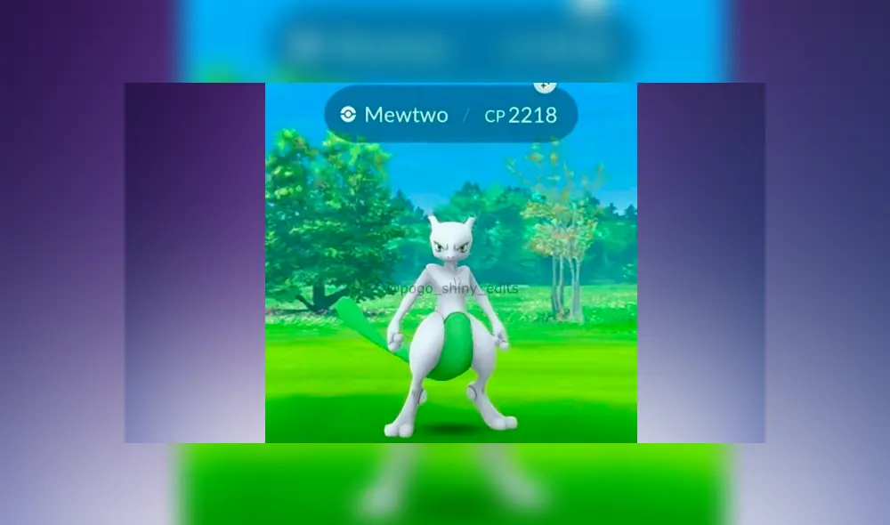 Jugador peruano le regala a su novia un Mewtwo shiny en Pokémon GO.