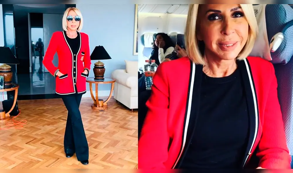 Laura Bozzo llega al Perú para grabar programa de TV y usuario arma polémica