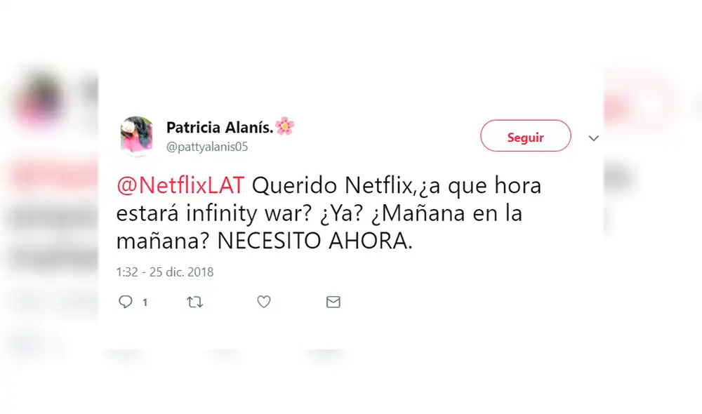 Netflix anunció a Infinity War para su servicio, pero amarga verdad fue revelada