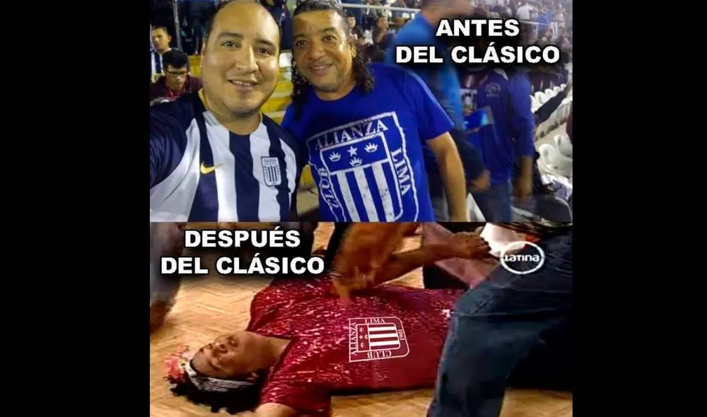 Universitario derrotó por la mínima a Alianza Lima (1-0) y las redes sociales se encendieron con los hilarantes memes.