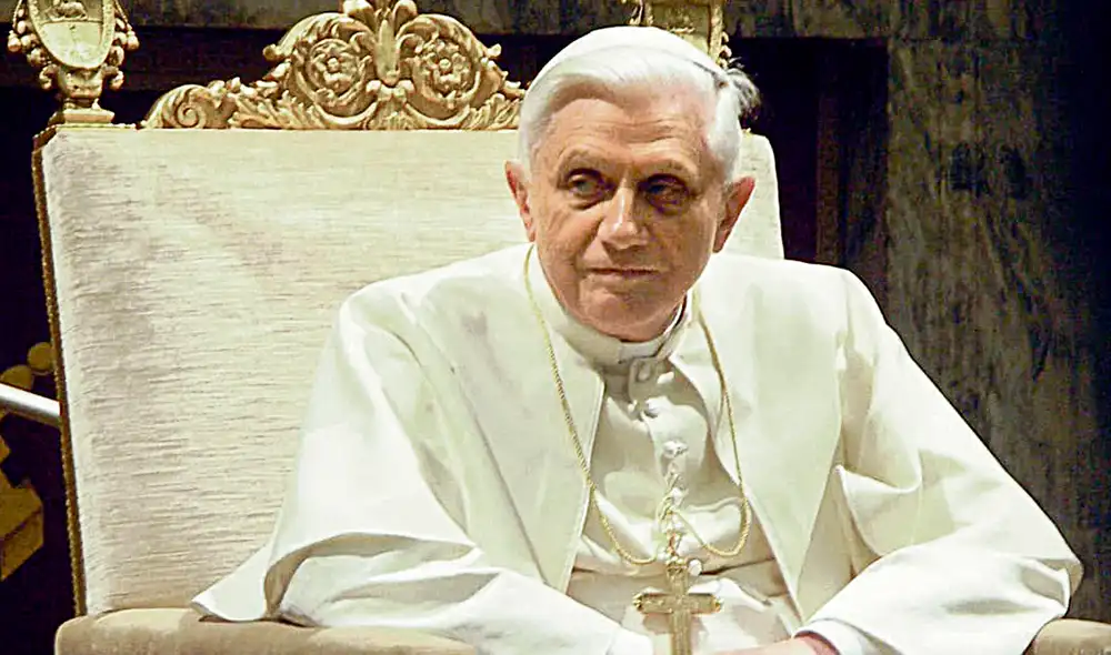 Alejado. Pontífice emérito pasa sus días fuera del Vaticano. Foto: difusión