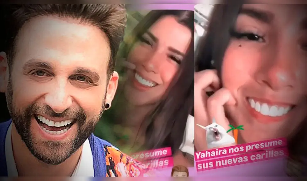 Yahaira Plasencia expuesta por Rodrigo González tras mostrar nueva dentadura. Foto: Composición