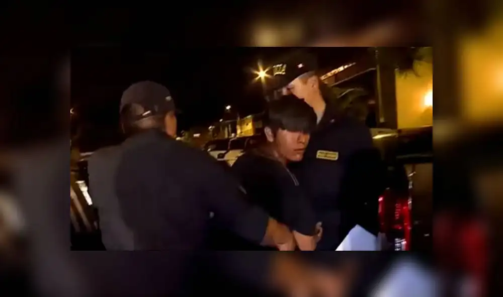 El implicado fue trasladado a la comisaría de Huaycán para dar inicio a las investigaciones del caso.
