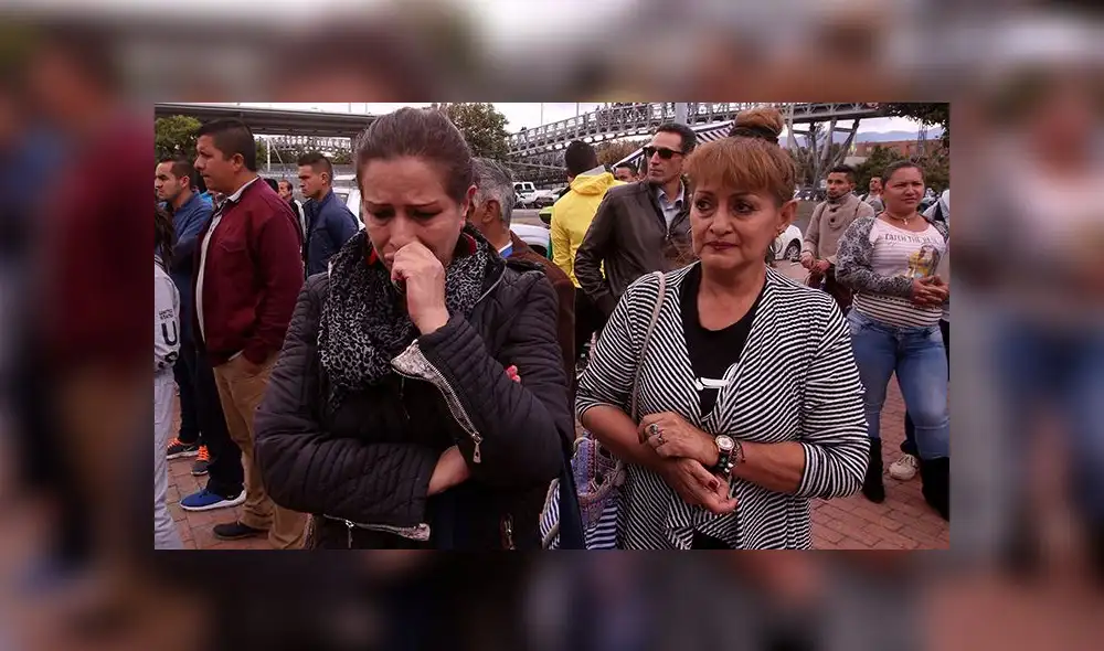 Las primeras imágenes del atentado con coche bomba en escuela policial de Bogotá [FOTOS]