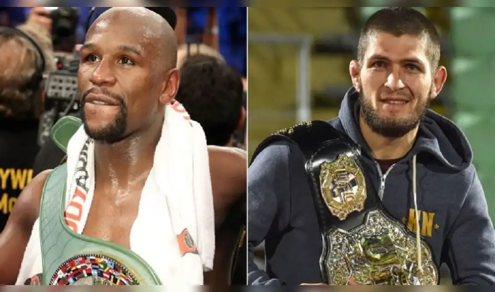Floyd Mayweather respondió así al reto de Khabib Nurmagomedov