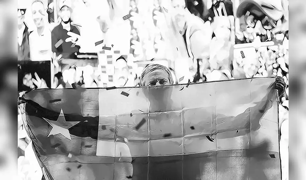 AME8383. SANTIAGO (CHILE), 18/11/2021.- El candidato presidencial del Partido Republicano, José Antonio Kast, participa en el acto de cierre de campaña hoy, en Santiago (Chile). EFE/ Elvis González
AME8383. SANTIAGO (CHILE), 18/11/2021.- El candidato presidencial del Partido Republicano, José Antonio Kast, participa en el acto de cierre de campaña hoy, en Santiago (Chile). EFE/ Elvis González