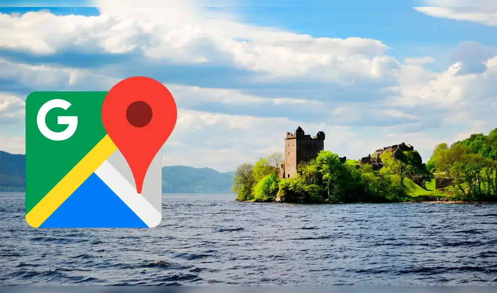 Google Maps: Curiosa imagen sale si buscas el 'Lago Ness' [FOTOS]