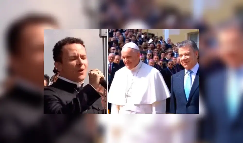 YouTube: el emotivo tema que cantó Fonseca para el Papa Francisco [VIDEO]