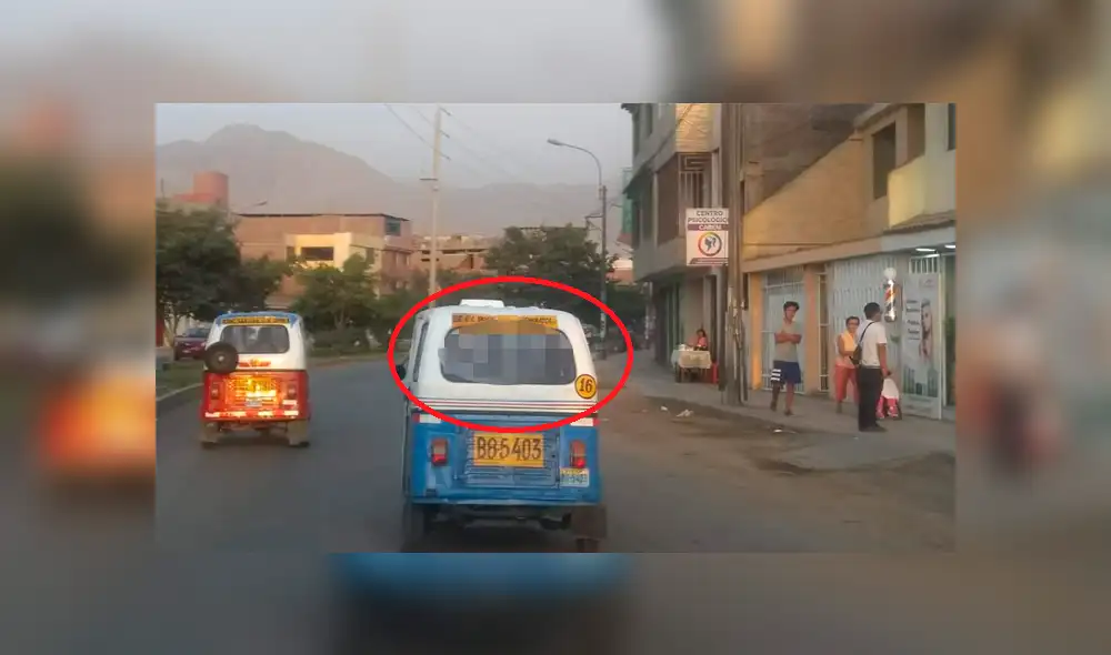 Facebook viral: venezolano en Perú escribe mensaje contra Nicolás Maduro en su mototaxi [FOTOS]