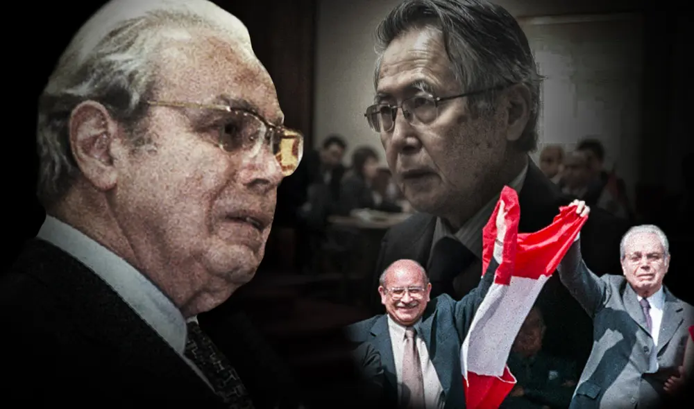 Javier Pérez de Cuéllar y su lucha contra dictadura de Alberto Fujimori. Composición: Fabrizio Oviedo/La República.