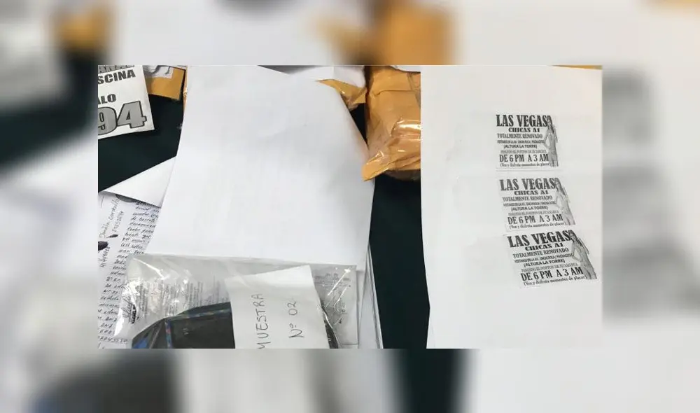 En poder de los detenidos se hallaron varias pertenencias, entre ellas dinero, tarjetas, armas de fuego y demás. (Foto: Johann Klug / La República)