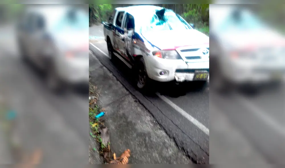 Candidata viene siendo atendida por personal médico. Candidata viene siendo atendida por personal médico.