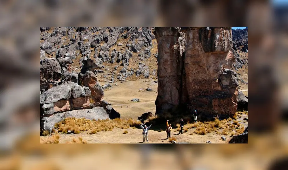 Bosque de Piedra en Pasco.