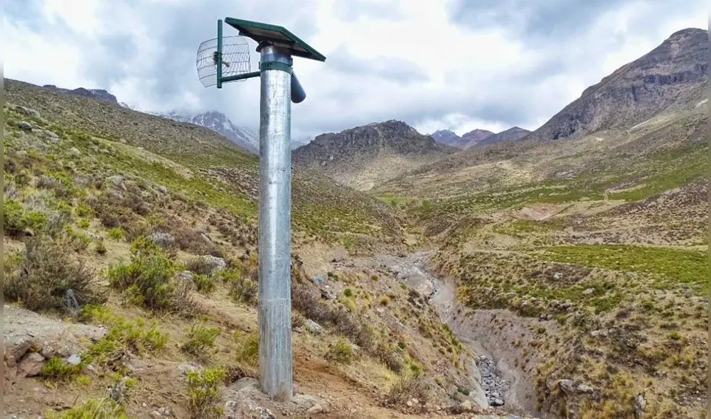 Cámaras permitirán vigilar descenso de lahares de volcanes. Foto: IGP. Cámaras permitirán vigilar descenso de lahares de volcanes. Foto: IGP.